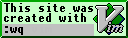 Created with Vim
